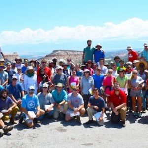 UM geological engineering faculty members Bob Holt, Dennis Powers and Doug Granger visit the Clinton P. Anderson overlook outside Santa Fe, New Mexico, with students during the ‘Geological Engineering Design Field Camp’ course offered through UM’s Study USA program in August. During Wintersession 2018, students will again have opportunities to travel with UM faculty members as they study biology, education, English, gender studies, hospitality management, philosophy, political science and more. Submitted photo