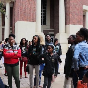High school students from the Mississippi Delta visit the UM campus to learn about health professions and health-related research as part of the Tri-County Workforce Alliance partnership with the Center for Population Studies.
