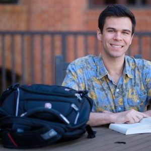 Jake Thrasher, a 2018 UM graduate and Hall of Fame inductee, won first place in the Society of Professional Journalists Mark of Excellence competition for his editorial cartoons in The Daily Mississippian. Photo by Robert Jordan/Ole Miss Digital Imaging ServicesJake Thrasher, a 2018 UM graduate and Hall of Fame inductee, won first place in the Society of Professional Journalists Mark of Excellence competition for his editorial cartoons in The Daily Mississippian. Photo by Robert Jordan/