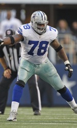 December 21, 2014: Dallas Cowboys tackle Jermey Parnell #78 during