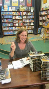 Theresa Levitt at her book signing.