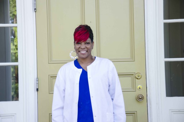 Toni Adams has worked at the Chi Omega sorority house for 15 years. She, like many citizens in Oxford, work for less than a living wage. (DM Photo | Clara Turnage)