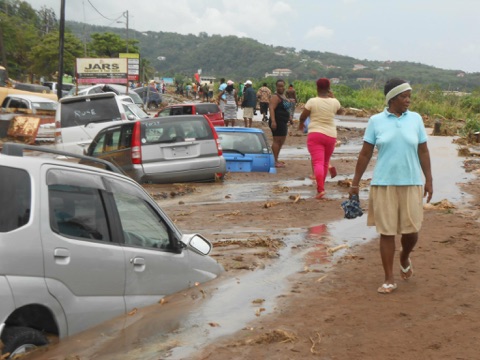 With dozens of people killed during Tropical Storm Erika, the search continues for hundreds of others still missing.