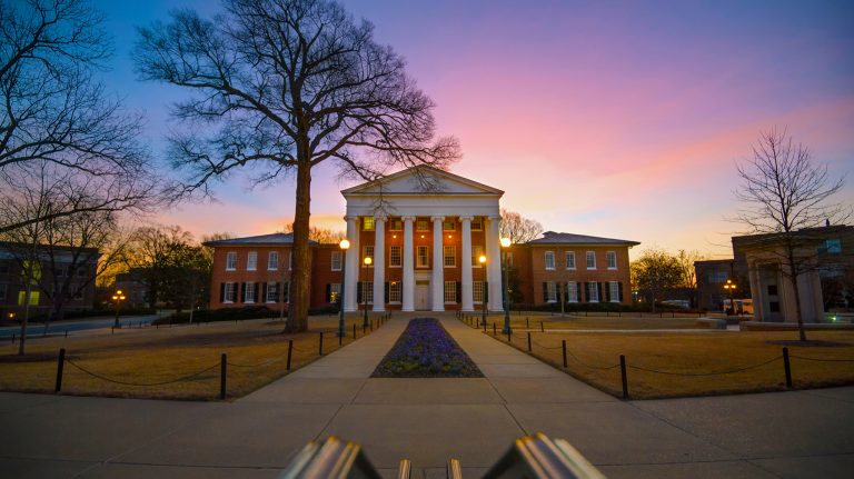 The University of Mississippi is ranked among the nation’s best public institutions in several third-party evaluations of academic and research performance. Photo by Robert Jordan/Ole Miss Communications