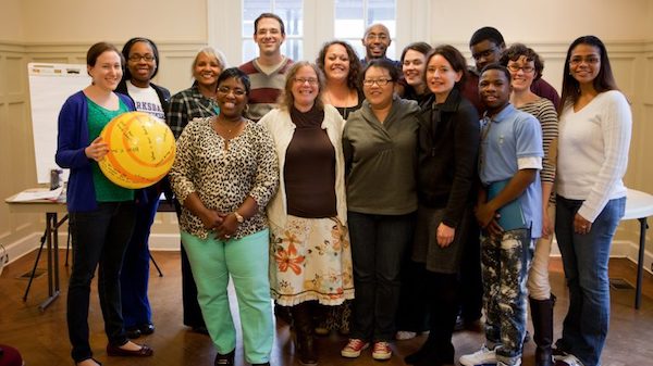 John Green (back row, fourth from left) meets with community leaders in Clarksdale for the Problem Solving for Better Health project. Submitted photo by Emma Willoughby