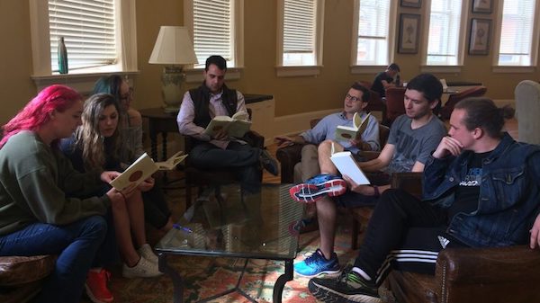 Neil A. Manson, University of Mississippi professor of philosophy, has establish a reading group on the works of Alvin Plantinga, one of the world’s most influential philosophers of religion. Photo courtesy of Neil A. Manson