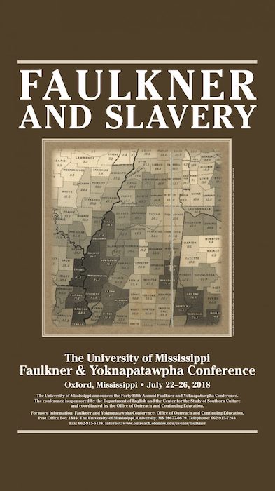 2018 Faulkner Conference poster