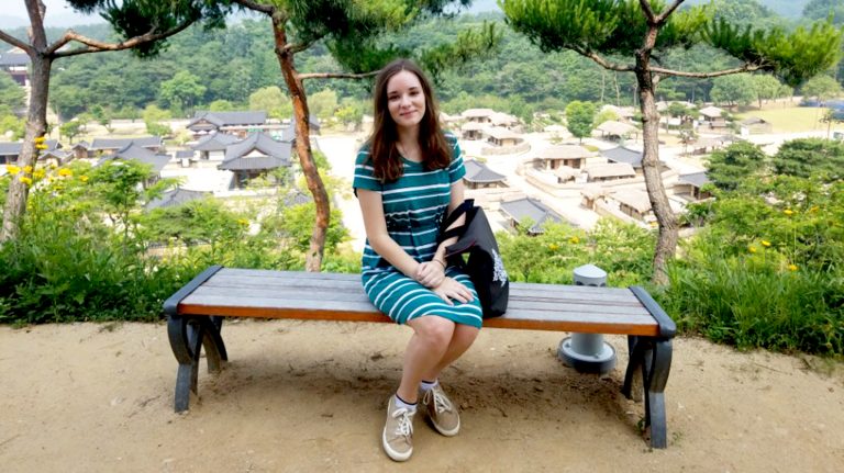 Biloxi native Olivia George is studying the Korean language and culture this summer in South Korea. 