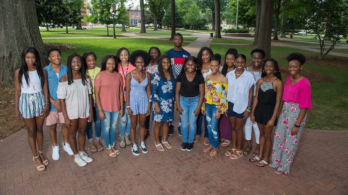 Twenty-five incoming freshmen from across Mississippi are participants in the Bridge Summer STEM Program at the University of Mississippi. Photo by Kevin Bain