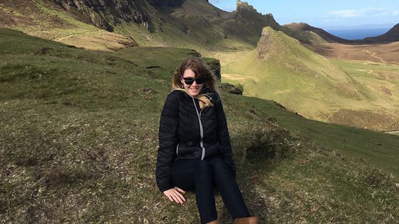 Susie Penman, the university’s first graduate of the Master of Fine Arts in Documentary Expression program, visits the Isle of Man in Scotland. 