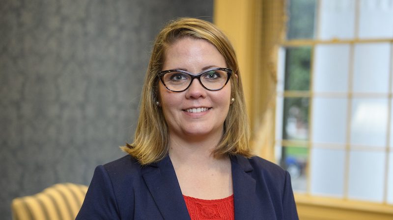 Annie Cafer, UM assistant professor of sociologyi, has been awarded a prestigious Andrew Carnegie Fellowship. She is the first UM faculty member – and the first faculty member from a Mississippi university – to receive the fellowship. Photo by Thomas Graning