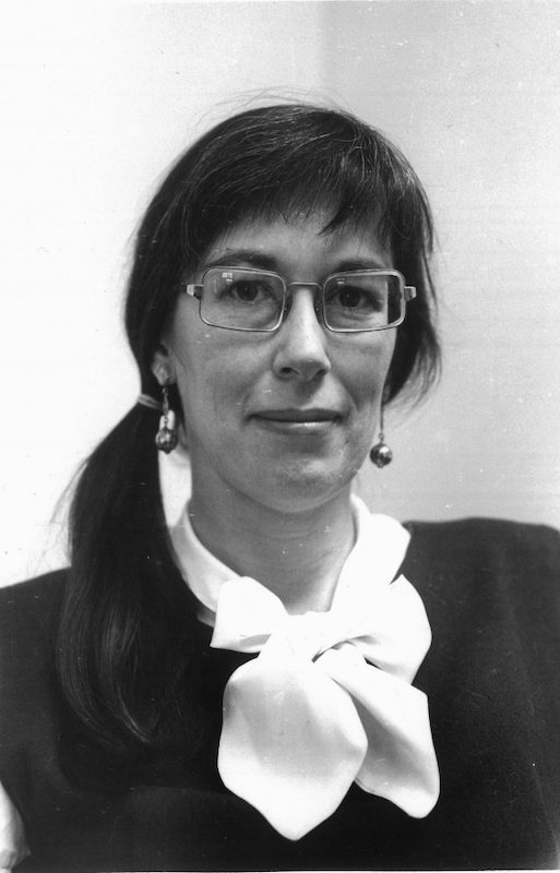 Lucy Turnbull, in a faculty photo from the mid-1960s