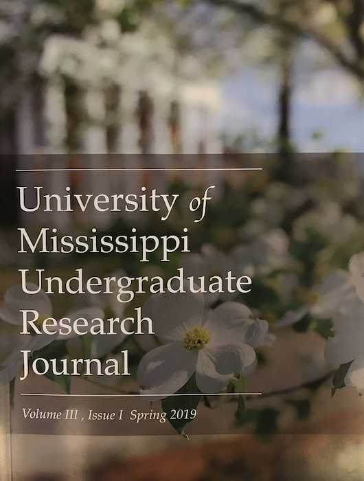 The third volume of the University of Mississippi Undergraduate Research Journal, which spotlights undergraduate research at UM.