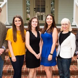 UM students involved in the Summer Undergraduate Research Experience program this summer are (from left) John Hendershot, Madison Dacus, Rachael Pace, Madison Morrow, Jacqueline Knirnschild and Joshua Smith. Photo by Bill Dabney